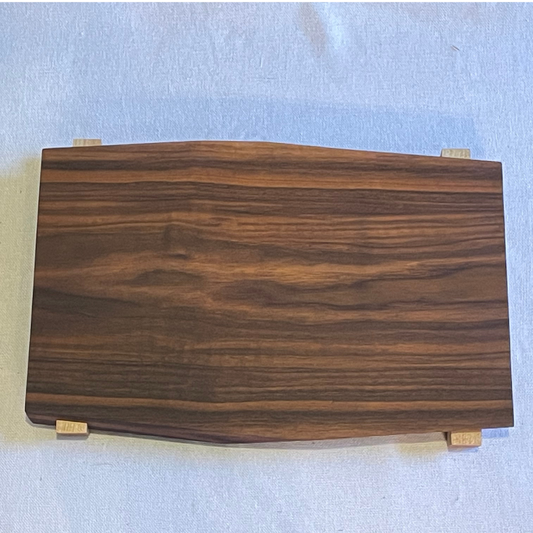 Footed Tray - Hickory